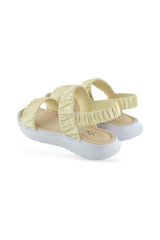 6894 Ortopedik Taban Kız Çocuk Sandalet Terlik Düğün Abiye Gündelik Vetta Ten