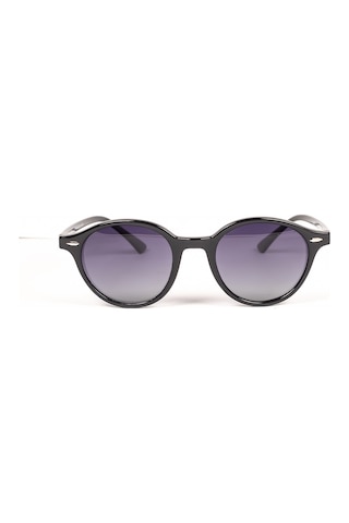 Focus On TS017 Lemon Black Retro Yuvarlak Polarize Kadın Güneş Gözlüğü