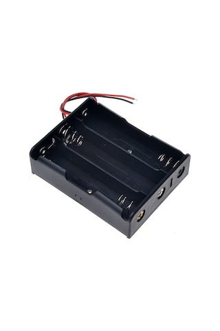 Üçlü 3 Lü 18650 Pil Yuvası Kablolu Tutucu 11V Pil Şarj Kutusu