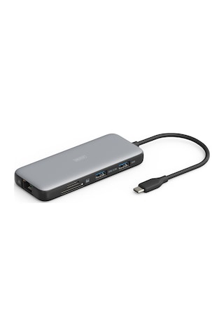 Digitus 8-port Usb-c Docking Station 2 X Hdmı 3 X Usb 3.0 1 X Rj45 1 X Sd 1 X Microsd 1 X Usb-c Pd-135372