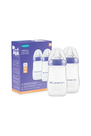 Lansinoh Natural Wave Biberon Seti 2x240ml Lansinoh Natural Wave Biberon Seti 2x240ml