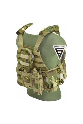 Nature Special Cordura Askeri Taktik Yelek Kamuflaj