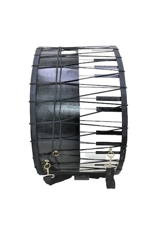 Gd-50r Ahşap Asma Davul Piyano Desenli 50 Cm