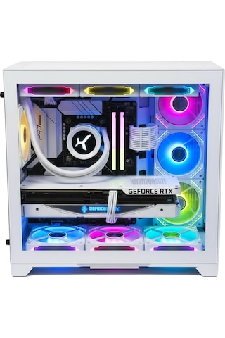 Xaser Lexus X690 White R7-7800X3D 32 GB 1 TB M.2 NVMe SSD 16 GB RTX5060Ti Free Dos Masaüstü Oyuncu Bilgisayarı