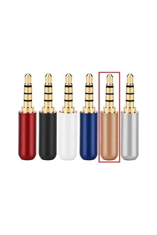 Ic-261e 3.5mm Jak 4 Boğumlu Altın