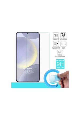 Microsonic Samsung Uyumlu Galaxy S26 Plus Nano Glass Cam Ekran Koruyucu