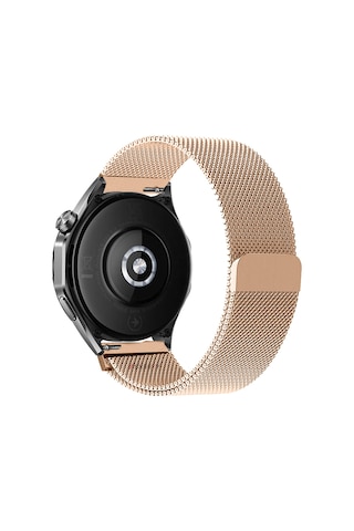 Huawei Watch Gt6 46mm Uyumlu Manyetik Milanese Loop Metal Kordon