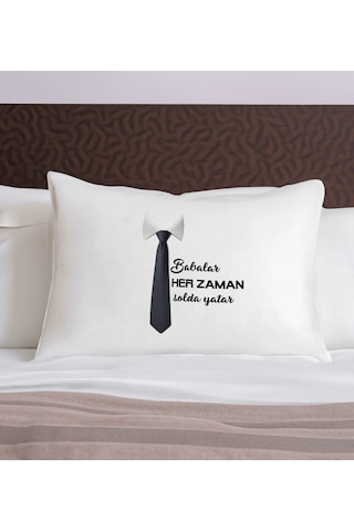 Bk Gift Eğlenceli Tasarımlı Pamuklu Yastık Kılıfı-2 50x70cm , Sevgiliye , Ev si, Tasarım Ev Tekstili