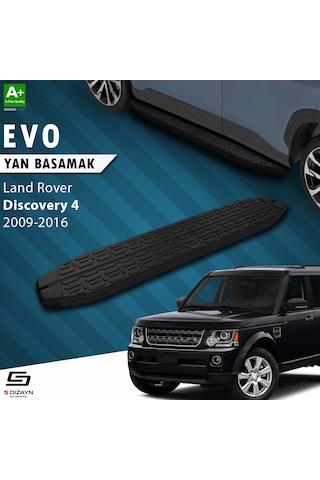 S-dizayn Land Rover Discovery 4 Evo Siyah Yan Basamak 193 Cm 2009-2016
