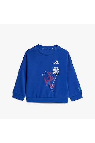 Adidas I Mrvl Sm Jog Çocuk Mavi Eşofman Takımı Ks3964 Çok Renkli