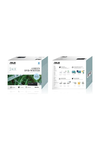 Asus DRW-24D5MT/BLK/B/GEN 24X DVD Optik Sürücü (Logosuz)