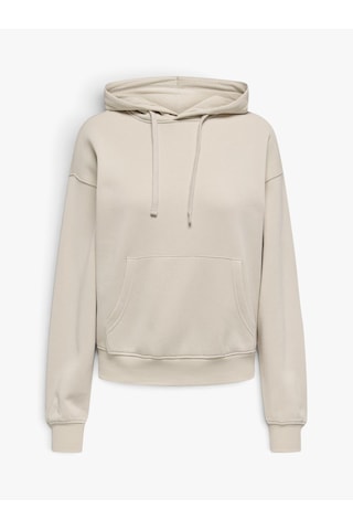 Only Onlbest Lıfe L/s Hood Swt Noos Kadın Gri Sweatshirt - 15338730