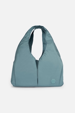 İcone Bag Pliseli Spor Çanta, Su Geçirmez Kumaş Spor Çanta, Omuz Çantası, Çok Cepli Spor Çanta Su Yeşili