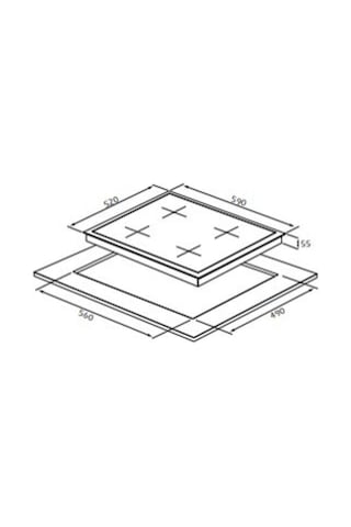 Silverline VC8210B01 Ankastre Ocak
