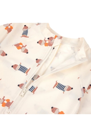 Lassig Uv Korumalı Mayo Beach Dog Orange Dark Sea Çok Renkli