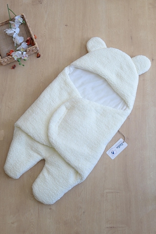 Kız Erkek Bebek Lüks Anakucağı Kundak Stl6399 Krem
