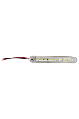 1 Adet Beyaz Parmak Lamba 9 Led 12v 24v