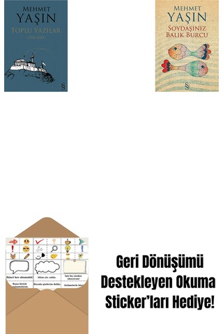 Toplu Yazılar + Soydaşınız Balık Burcu + Okuma Sticker'ları