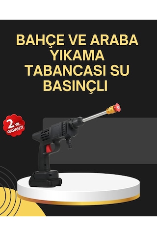 Mey İthalat 48v Şarjlı Basınçlı Yıkama Tabancası Köpük Ve Çift Nozul 2025 Model