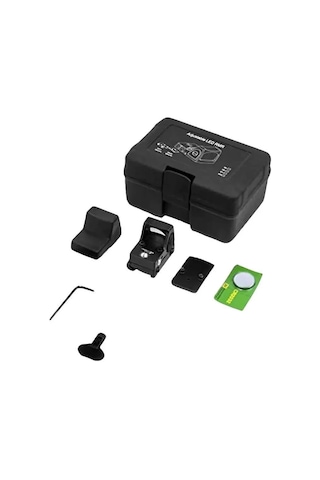 Mini Tactical Reflex Red Dot Sight 22mm Kompakt Tasarım, 7 Kademeli Aydınlatma Kırmızı