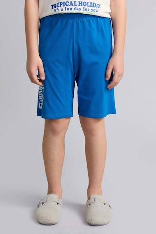 Defacto Baskılı Kısa Kollu Üst Şort Alt 2li Pijama Takımı Erkek Çocuk H8197a826hser105 Ekru-er105
