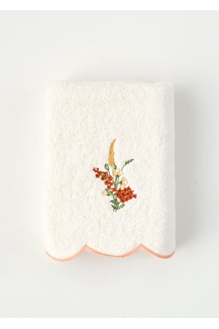 Bella Maison Flor 2 Parça Yüz Havlusu Seti Çok Renkli