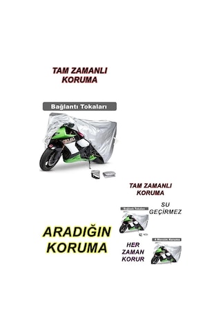 Rks Optımus 3 Tekerlekli 3 Kişilik Elektrikli Motor Brandası Miflonlu Premium 4 Mevsim Koruma Gri
