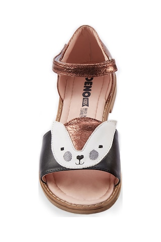 Denokids Kedi Kız Sandalet Çok Renkli