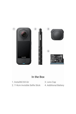 Insta360 X4 Air 360 Action Camera Starter Bundle