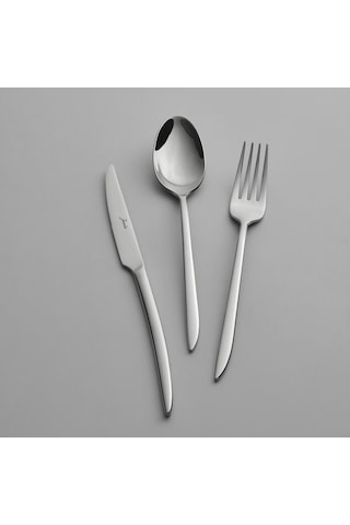 Jumbo 2600 84 Parça 12 Kişilik Çelik Çatal Kaşık Bıçak Takımı Çelik