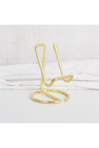 Dancemonkey Dayanıklı Metal Stand - Ev/ofis Masaüstü Altın Altın