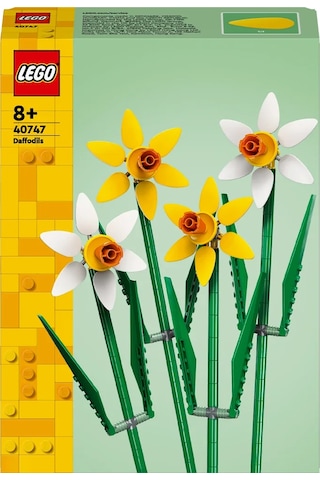 LEGO® Botanicals Nergis 40747 - 8 Yaş & Üzeri Çocuklar için Çiçek Model Yapım Seti (216 Parça)