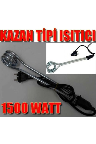 Kazan Tipi Su Isıtıcı Pratik Ve Kolay Daldırma Su Isıtıcı Kova Is N11.22