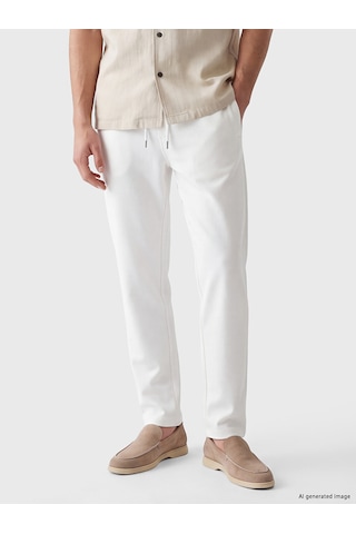 Lcwaıkıkı Classic Beyaz Regular Fit Erkek Eşofman Altı