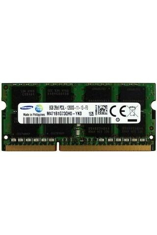 Samsung M471B1G73QH0-YK0 8 GB DDR3 1600 MHz PC3L C11 Notebook Ram Samsung M471B1G73QH0-YK0 8 GB DDR3 1600 MHz PC3L C11 Notebook Ram