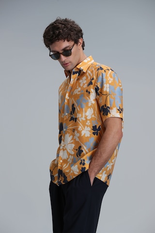 Lufian Shen Erkek Basic Gömlek Regular Fit Sarı Sarı 111010612100900 Sarı