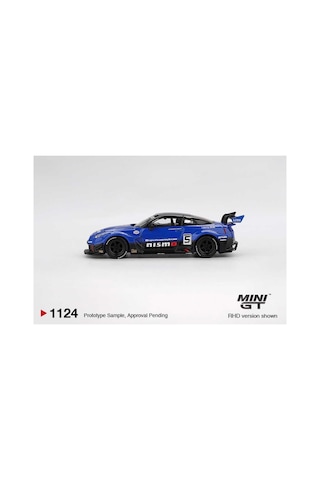 1124 1/64 Lb-silhouette Works Gt Nıssan 35gt-rr Ver.2 Blue Çok Renkli