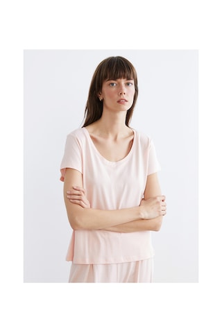 Lcw Dream Pembe U Yaka Modal Karışımlı Kadın Pijama Takımı