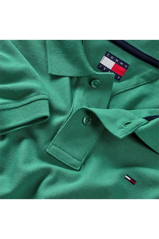 Tjm Reg Ess Polo Ext Erkek Yeşil T-shirt - Dm0dm22711
