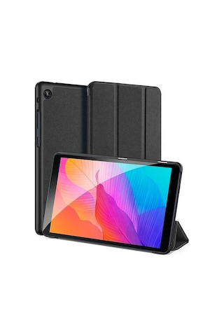 Dux Ducıs Huawei Uyumlu Matepad T8 - C3 Mıknatıslı Kılıf Domo Series - Siyah (259952035)