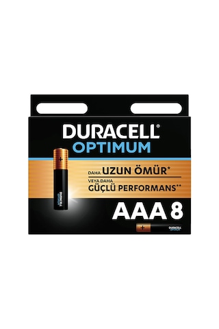 Duracell Optimum Aaa Alkalin Pil 8'li