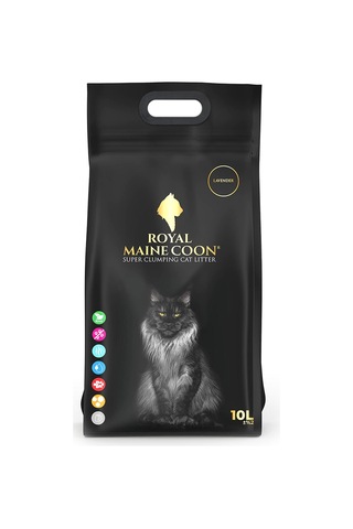 Royal Maine Coon Lavanta Kokulu Perlit Kedi Kumu 10 L
