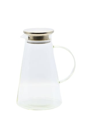 Cam Sürahi Borosilikat Metal Kapaklı 1.8 Litre