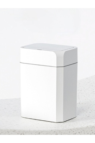 Otomatik Sensörlü Çöp Kovası Beyaz 18 Lt 4147-02 Beyaz