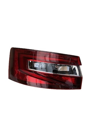 SKODA SUPERB SOL ARKA STOP LAMBASI LEDLİ 2015--2020 KOYU KIRMIZI