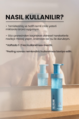 Mint Jel Peeling Nazik Arındırıcı, Serinletici, Ölü Deri Temizleyici