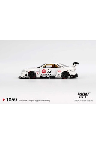 Mini Gt 1059 Nissan Lb-er34 Super Silhouette Athlete/collet 1/64 Model Araba