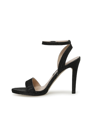 Nine West Lulle 3fx Siyah Kadın Topuklu Sandalet 000000000101367650 Siyah