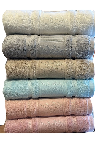 Goldroom Bambu 6lı Havlu Seti 6 Renk