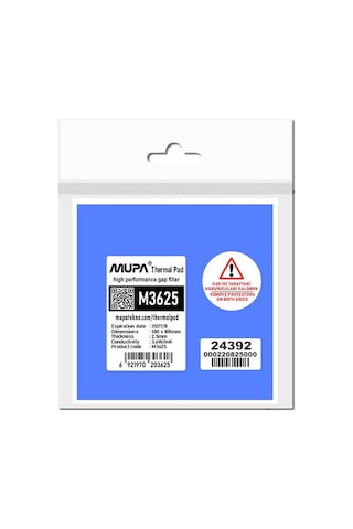 Mupa Termal Ped / Thermal Pad 2.5mm 3.6W/Mk 10X10Cm M3625